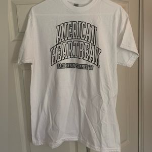 Zach Bryan American Heartbreak tour t-shirt
